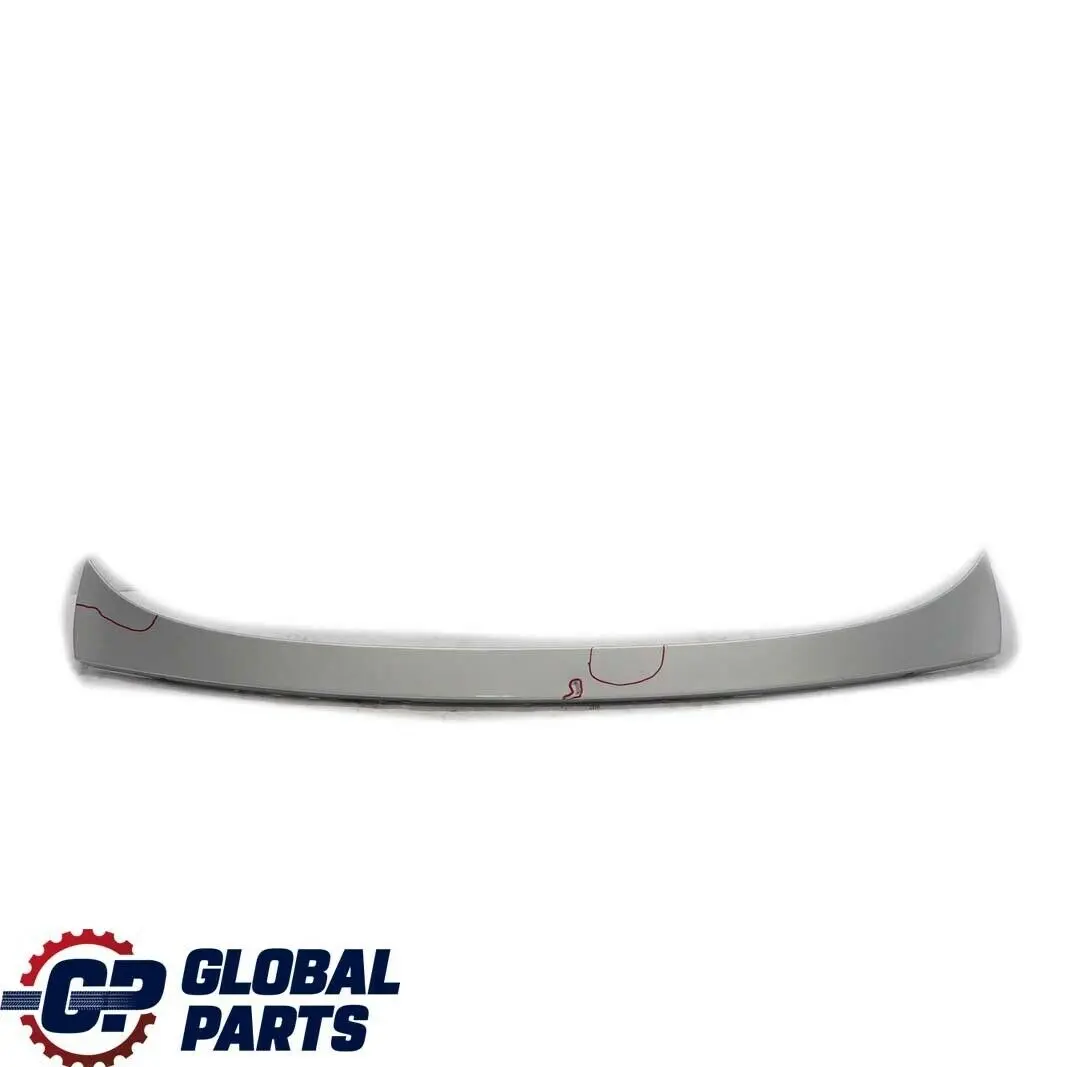BMW Z4 E85 Copertura Heckfensterrahmen Inferiore Argento-Titanio Argento - SKU 7064703-TS1 - Numero di parte 7064703