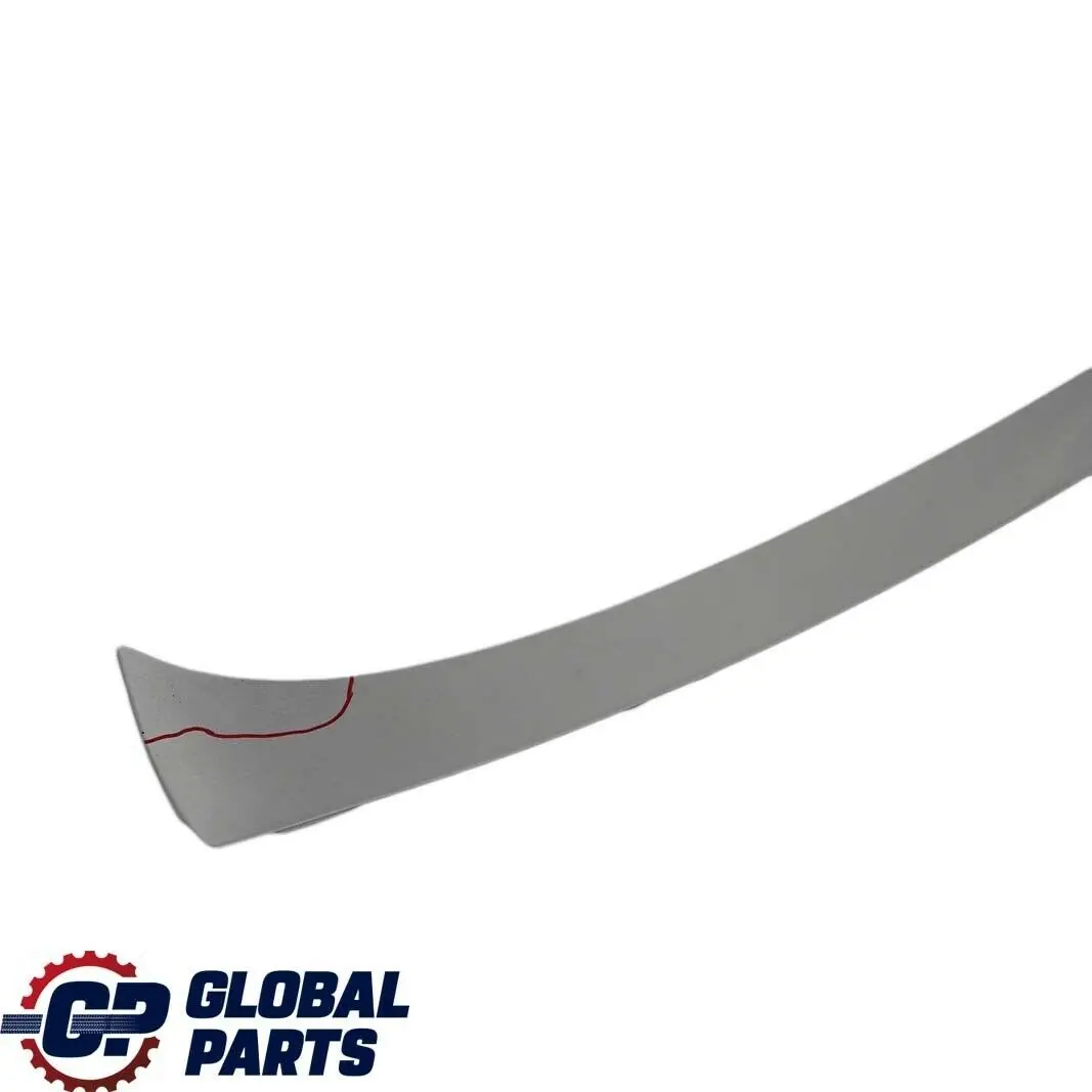 BMW Z4 E85 Copertura Heckfensterrahmen Inferiore Argento-Titanio Argento - SKU 7064703-TS1 - Numero di parte 7064703