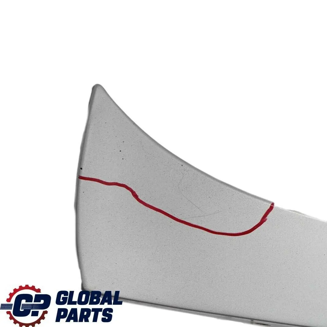 Copertura Heckfensterrahmen Inferiore Argento-Titanio Argento per BMW Z4 E85 con numero di parte 7064703 BMW Z4 E85 Copertura Heckfensterrahmen Inferiore Argento-Titanio Argento - SKU 7064703-TS1 - Numero di parte 7064703