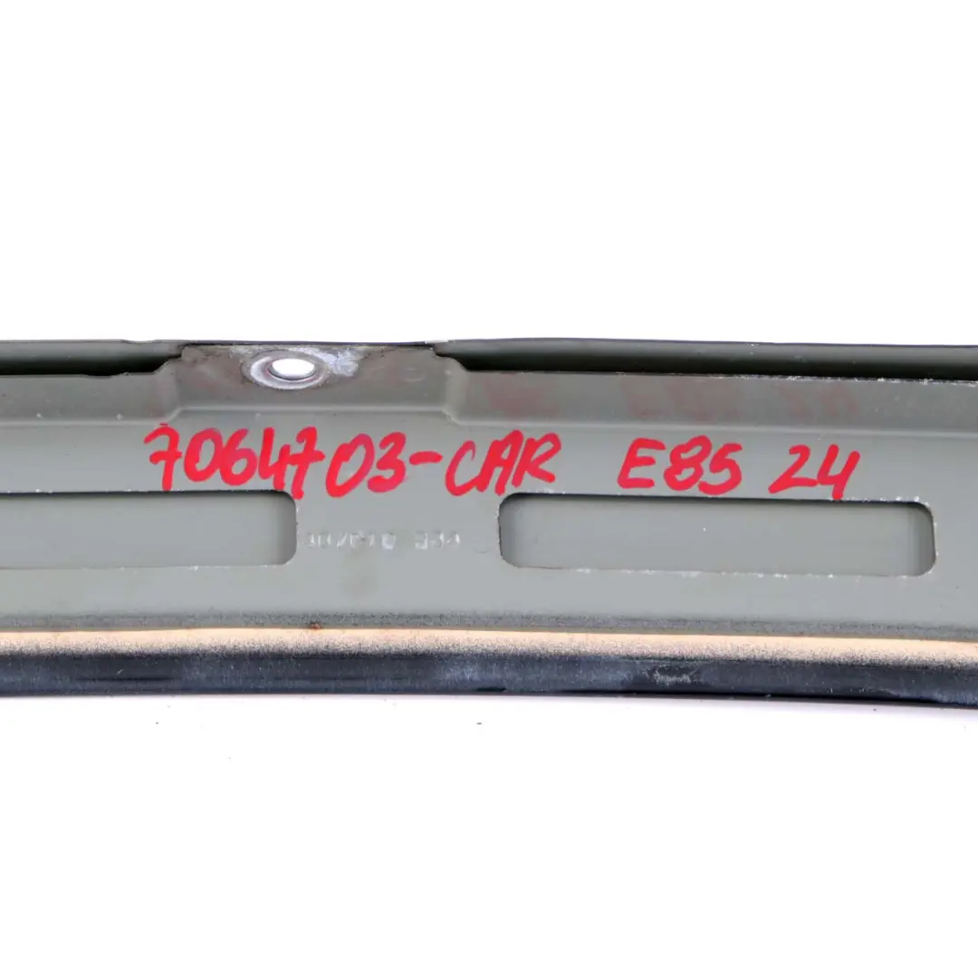 Window Bottom Frame Trim Panel Cover Sterlingrau Grey - 476 to BMW Z4 E85 Rear with Part number 7064703 BMW Z4 E85 Rear Window Bottom Frame Trim Panel Cover Sterlingrau Grey - 476 - SKU 7064703-STG - Part number 7064703