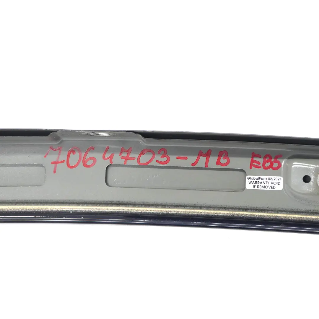 BMW Z4 E85 Ventana Trasera Marco Inferior Recubrimiento Panel - SKU 7064703-MB - Número de pieza 7064703