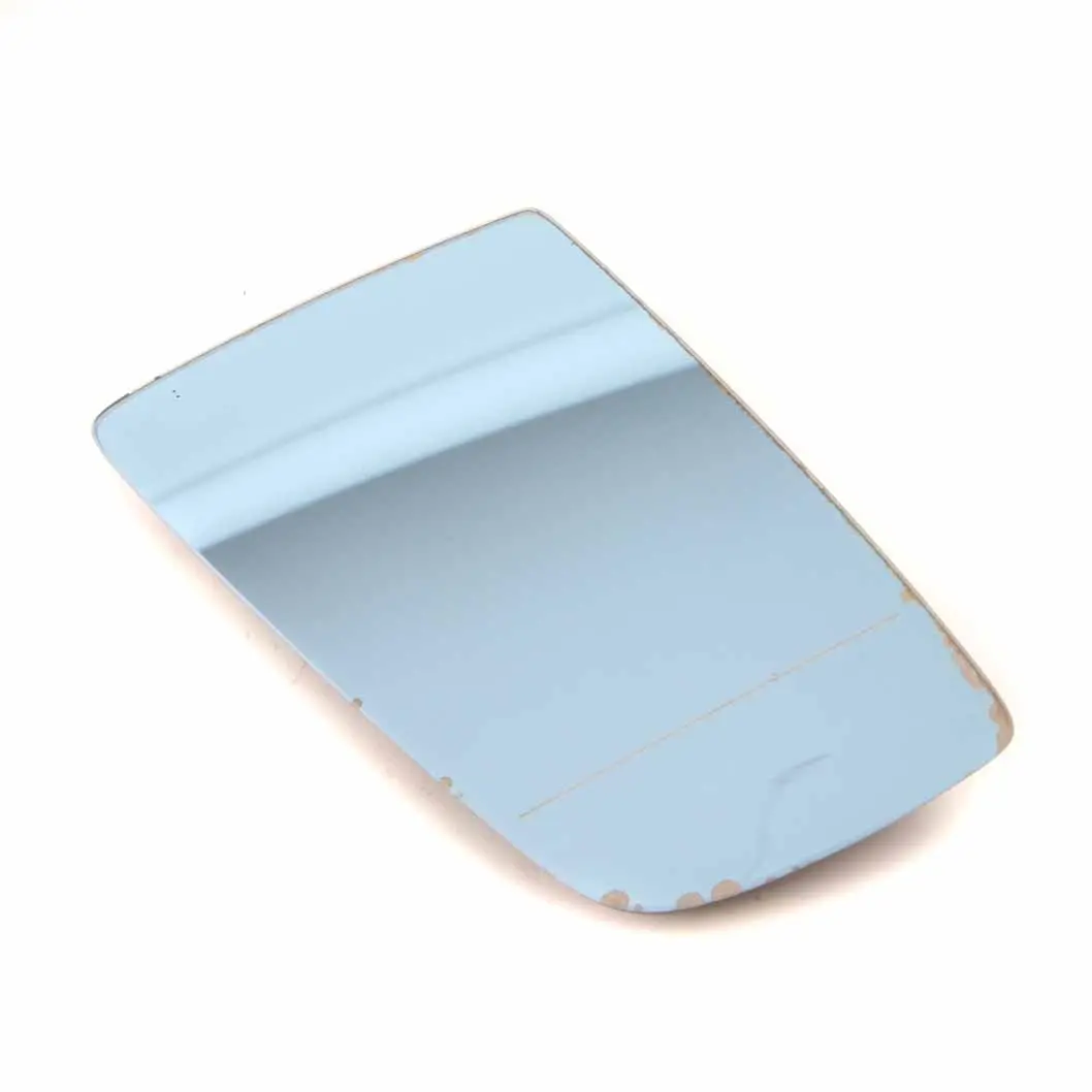 Left N/S Wing Mirror Glass Heated Wide Angle Blue to BMW E60 E61 E63 with Part number 7065081 BMW E60 E61 E63 Left N/S Wing Mirror Glass Heated Wide Angle Blue - SKU 7065081-2 - Part number 7065081