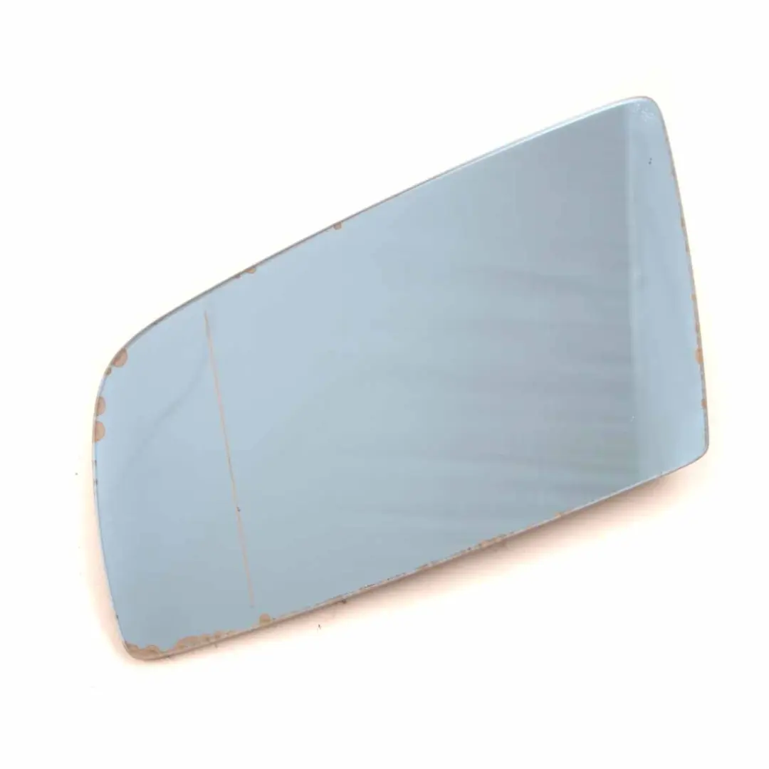 Left N/S Wing Mirror Glass Heated Wide Angle Blue to BMW E60 E61 E63 with Part number 7065081 BMW E60 E61 E63 Left N/S Wing Mirror Glass Heated Wide Angle Blue - SKU 7065081-2 - Part number 7065081