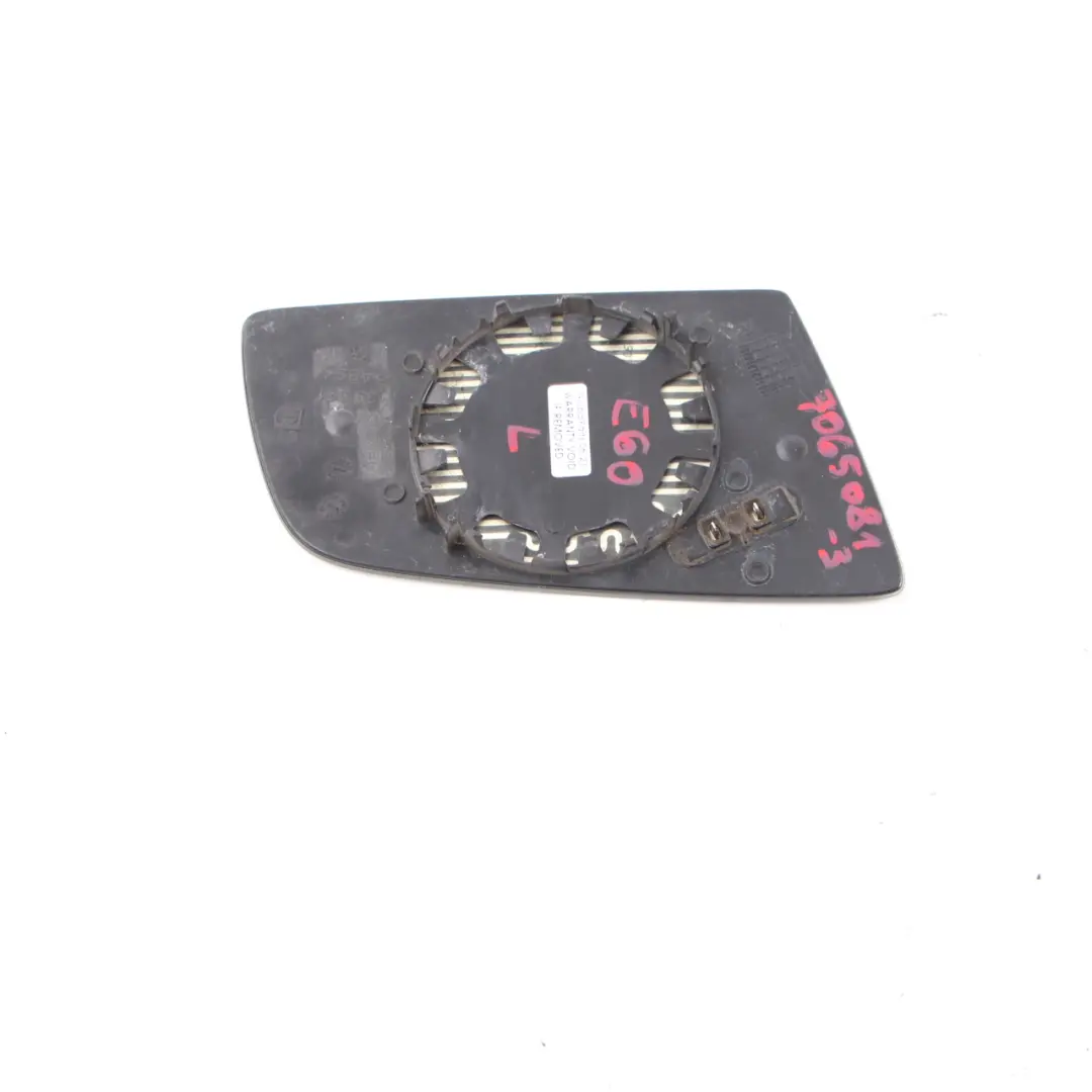 Wing Mirror Glass BMW E60 E61 E63 Left N/S Heated Wide Angle to with Part number 7065081 Wing Mirror Glass BMW E60 E61 E63 Left N/S Heated Wide Angle - SKU 7065081-3 - Part number 7065081