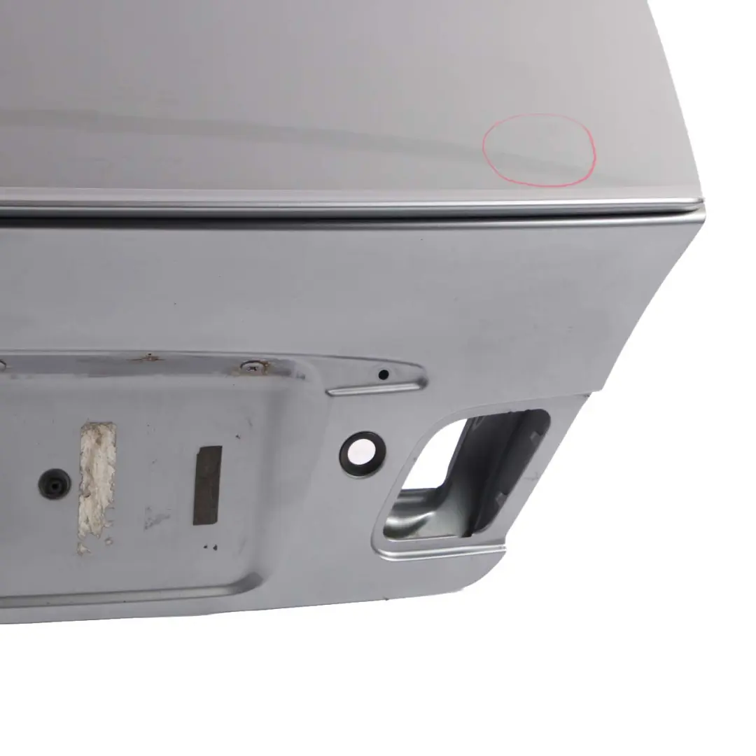 Boot Trunk Lid Tailgate Silbergrau Silver Grey Metallic - A08 to BMW E46 Coupe with Part number 7065260 BMW E46 Coupe Boot Trunk Lid Tailgate Silbergrau Silver Grey Metallic - A08 - SKU 7065260-SBG - Part number 7065260