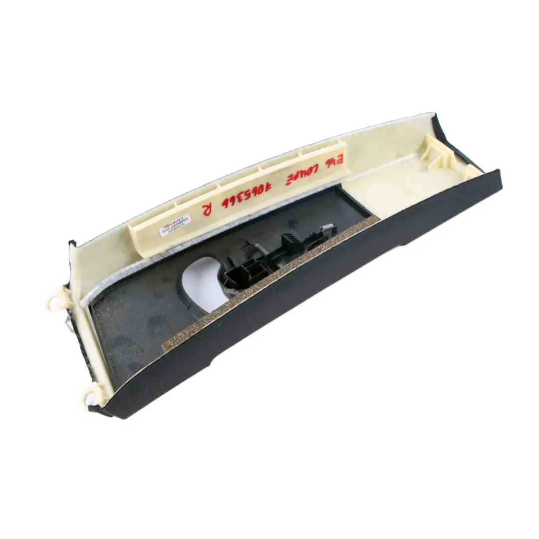 Column A Upper Right O/S Trim ITS Black to BMW 3 E46 Coupe Cover with Part number 7065366 BMW 3 E46 Coupe Cover Column A Upper Right O/S Trim ITS Black - SKU 7065366 - Part number 7065366