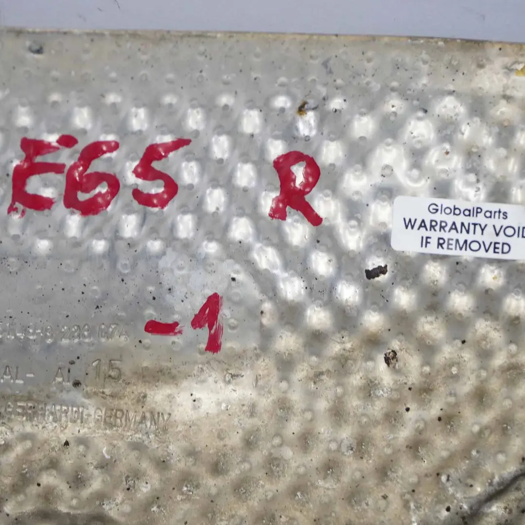 BMW E65 E66 Wärmeisolierung Motorträger Rechts 8238074 - SKU 7065736-1 - Teilenummer 7065736