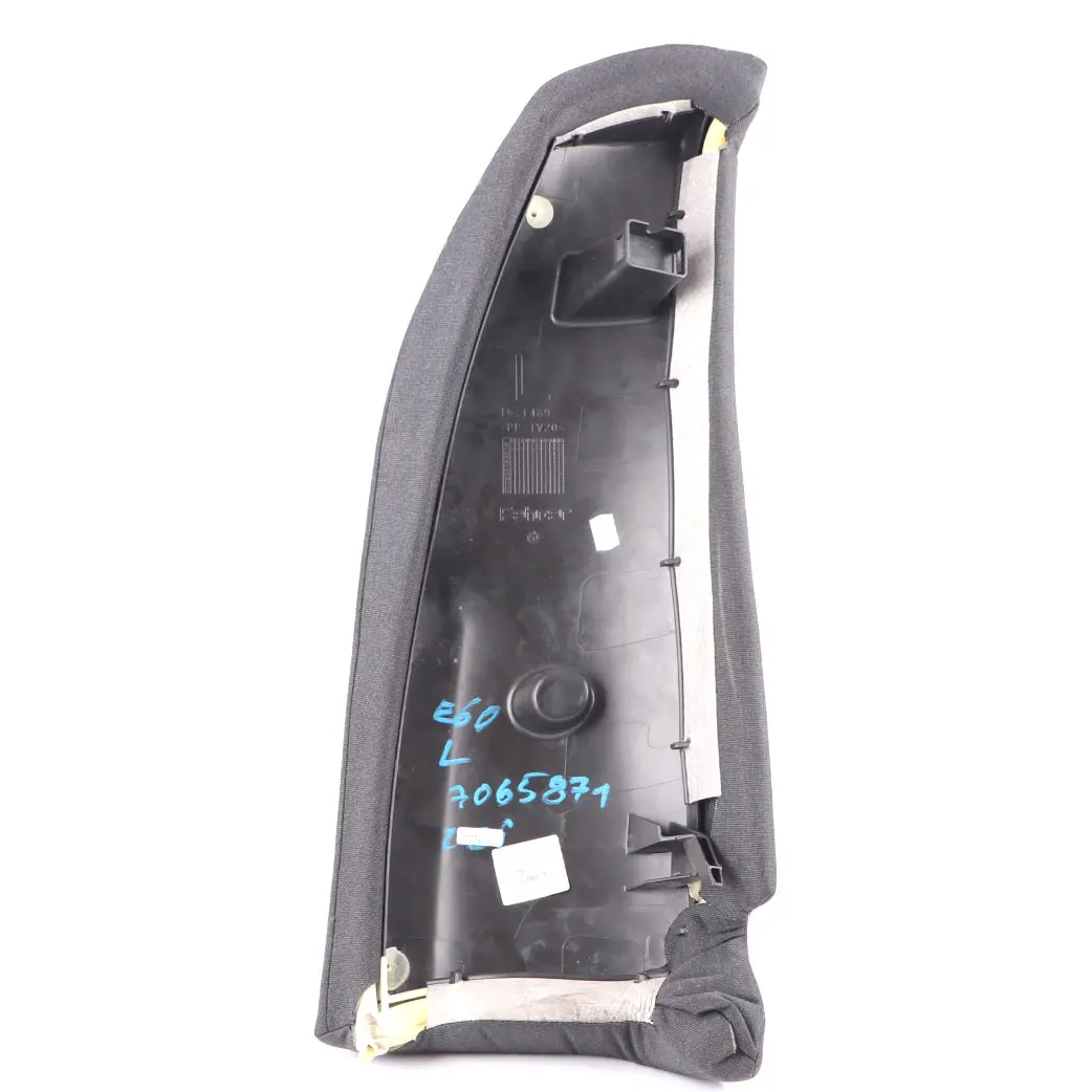 BMW E60 Lateral Side Cushion Rear Left N/S Seat Bench Anthrazit Fabric Edward - SKU 7065871 - Part number 7065871