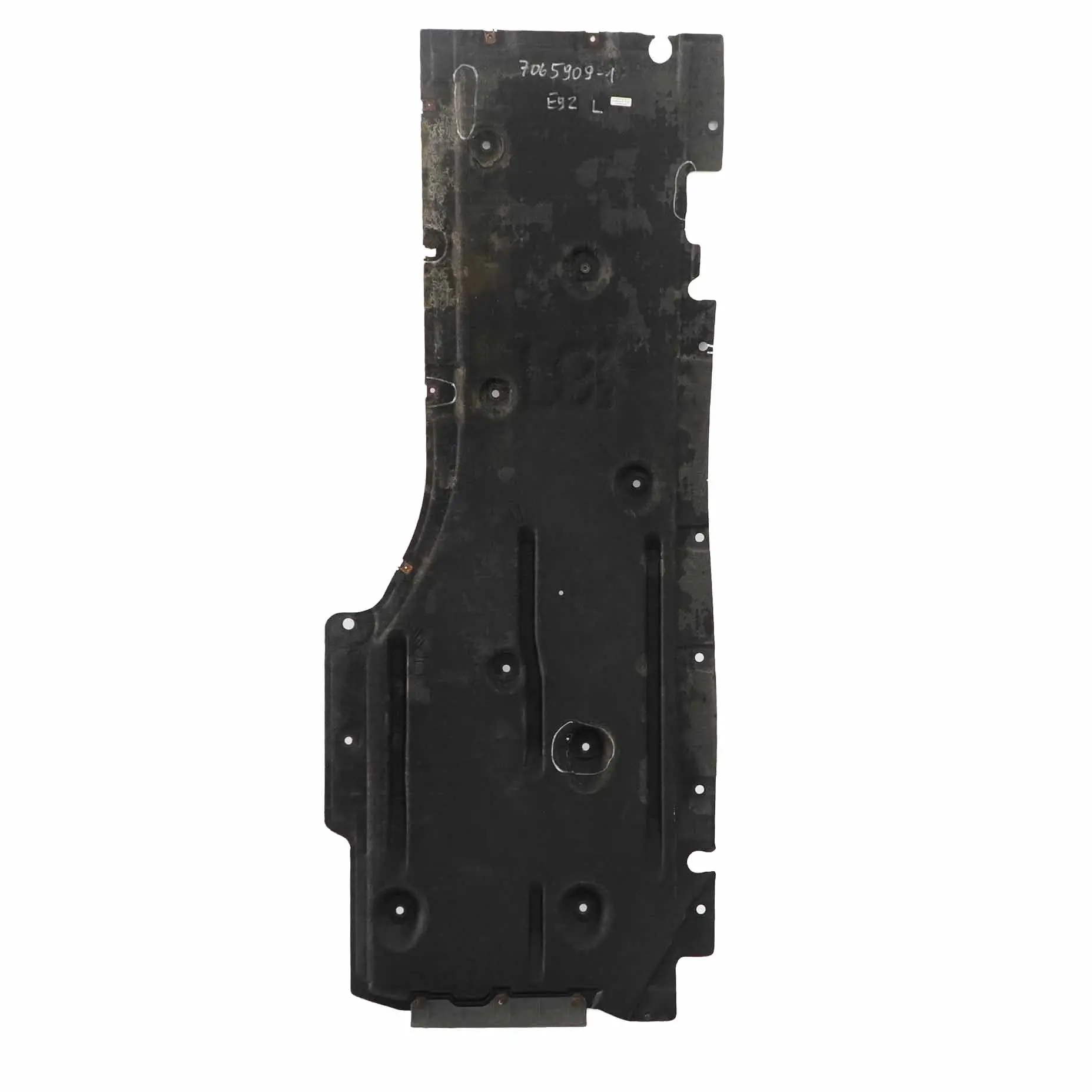 BMW E92 E93 Izquierda Debajo carrocería Bandeja Panel de protección