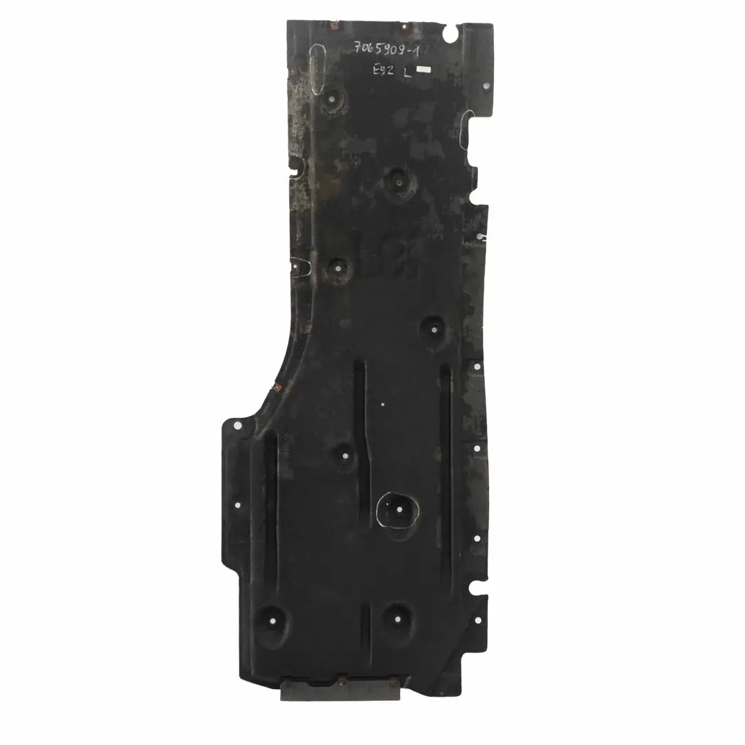 Panneau de protection du dessous de caisse gauche pour BMW 3 E92 E93 à propos du numéro de pièce 7065909 BMW 3 E92 E93 Panneau de protection du dessous de caisse gauche - SKU 7065909-1 - Numéro de pièce 7065909