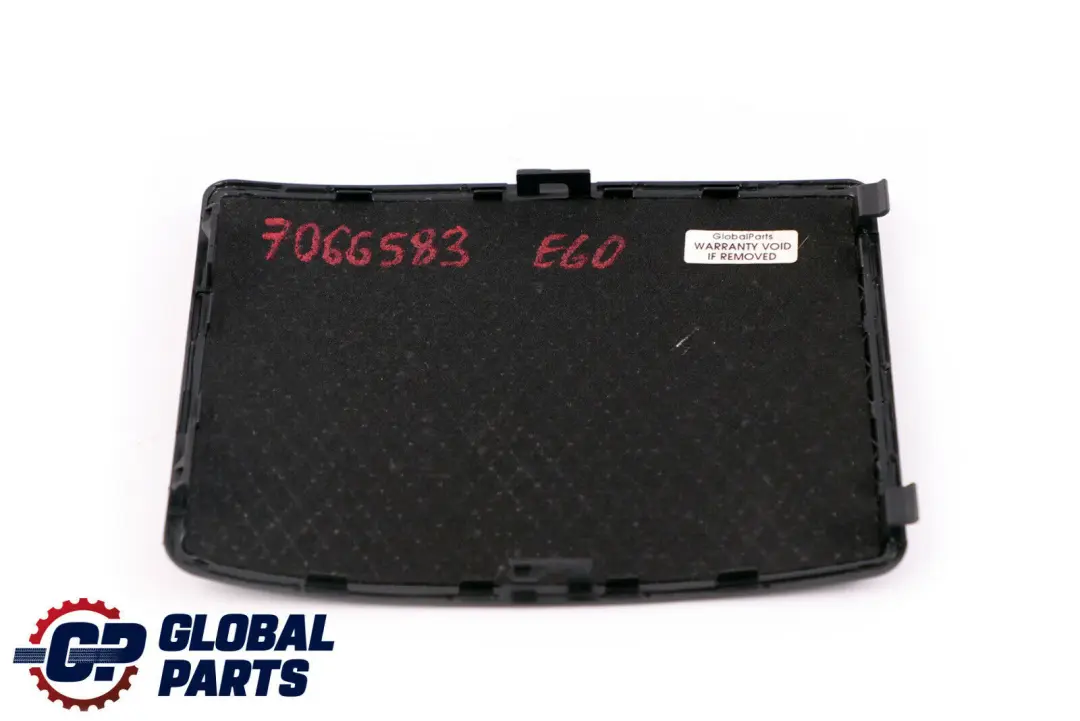 Couverture Haut-Parleur Capot Noir pour BMW 5 E60 E61 LCI à propos du numéro de pièce 7066583 BMW 5 E60 E61 LCI Couverture Haut-Parleur Capot Noir - SKU 7066583 - Numéro de pièce 7066583