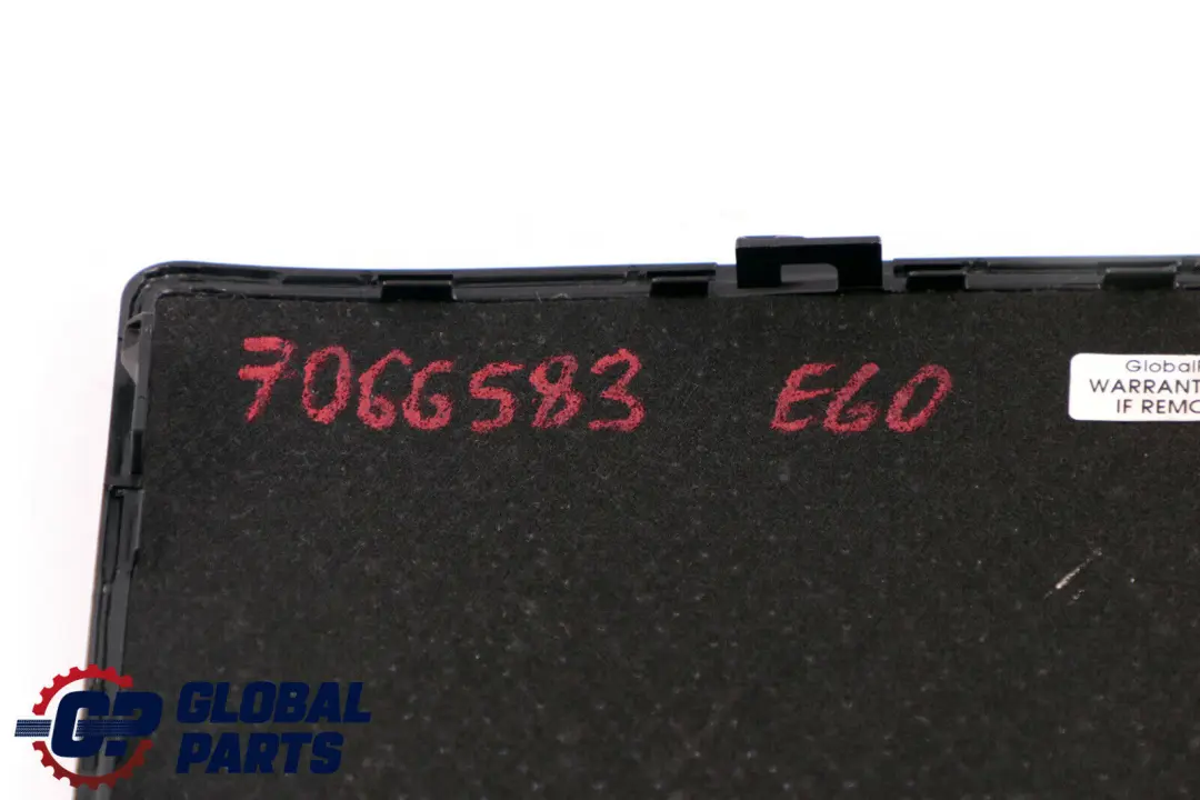 Loudspeaker Cover BMW E60 Rear Parcel Shelf Trim Panel Black to with Part number 7066583 Loudspeaker Cover BMW E60 Rear Parcel Shelf Trim Panel Black - SKU 7066583 - Part number 7066583