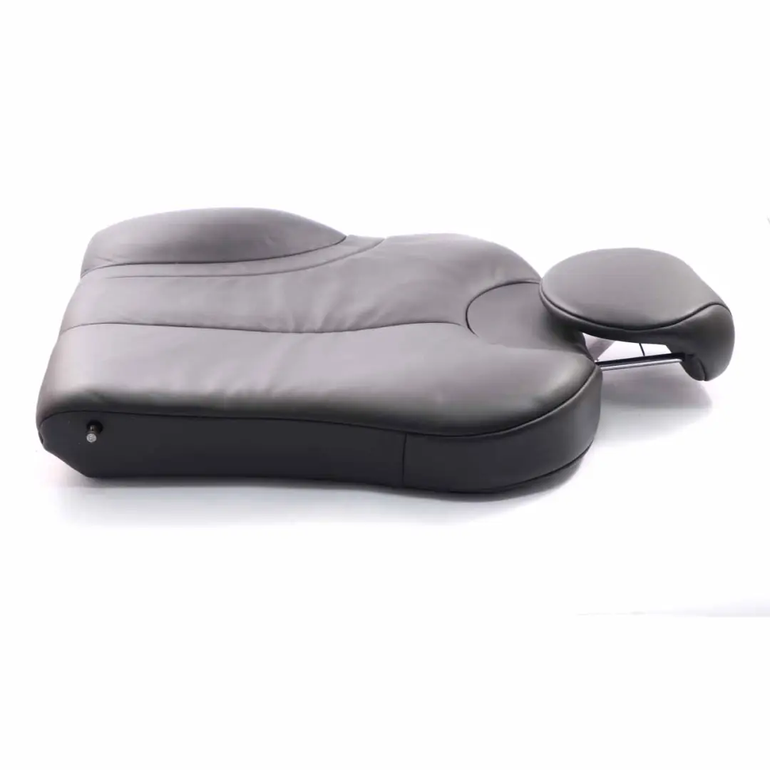 Mini Cooper S R53 Seat Backrest Rear Left N/S Back Cover Leather Panther Black - SKU 7066765-1 - Part number 7066765