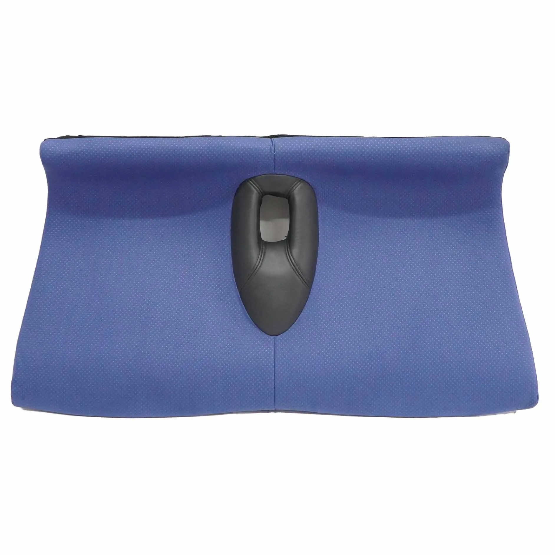 Mini Cooper S R53 Asiento Trasero Banco Sofá Base Tela Cuero Azul
