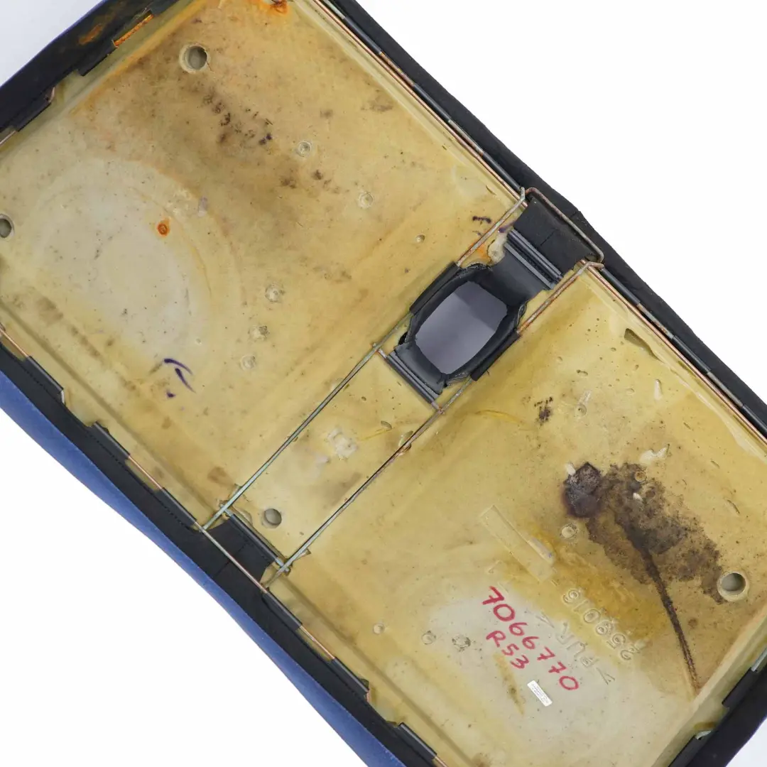 Siedzisko Kanapy Tył Niebieskie Materiał Skóra Satellite do Mini R53 Cooper S o numerze 7066770 Mini R53 Cooper S Siedzisko Kanapy Tył Niebieskie Materiał Skóra Satellite - SKU 7066770 - Numer Części 7066770