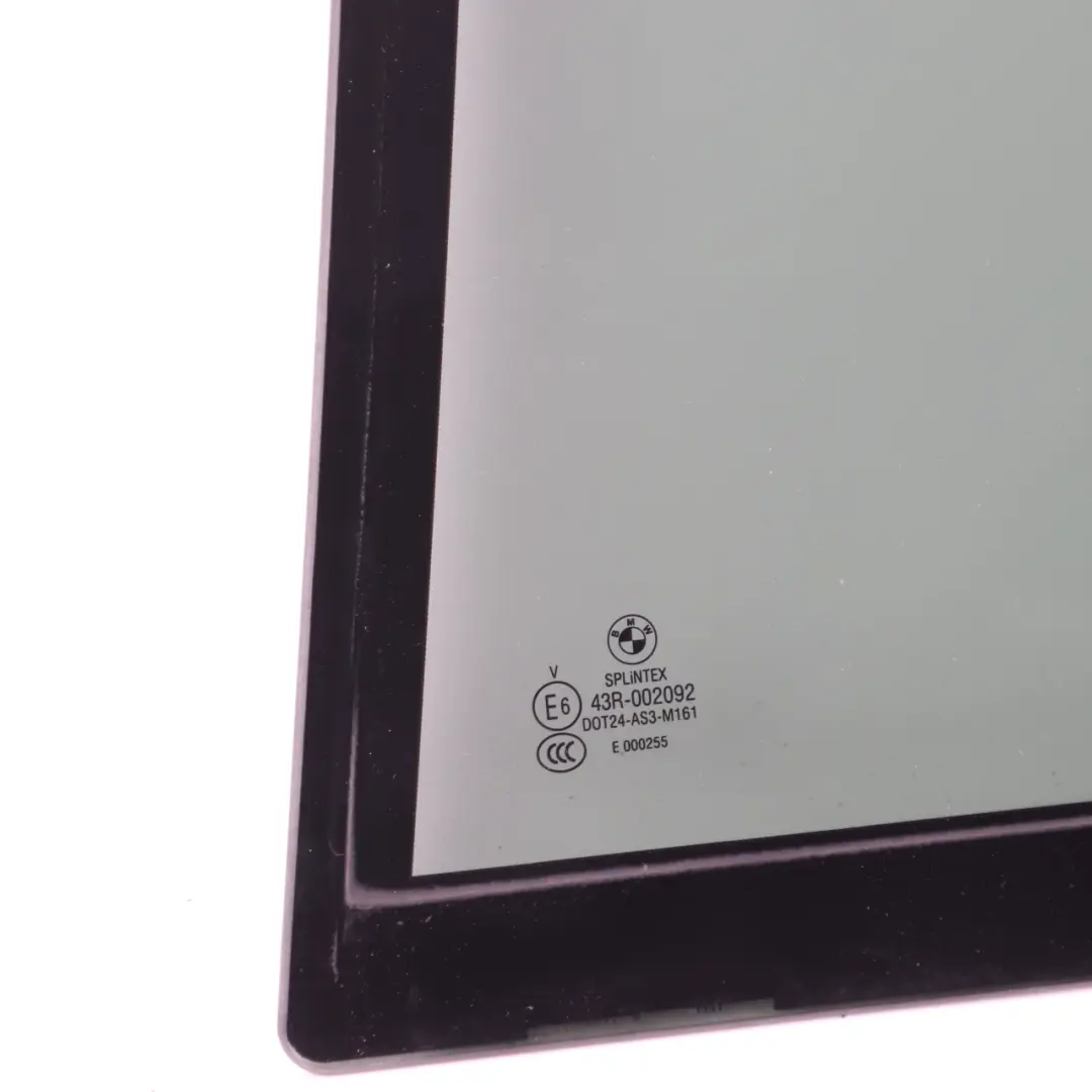 Vitre Latérale Fixe Gauche Porte Arrière Vitrage AS3 pour BMW E60 à propos du numéro de pièce 7067061 BMW E60 Vitre Latérale Fixe Gauche Porte Arrière Vitrage AS3 - SKU 7067061-1 - Numéro de pièce 7067061