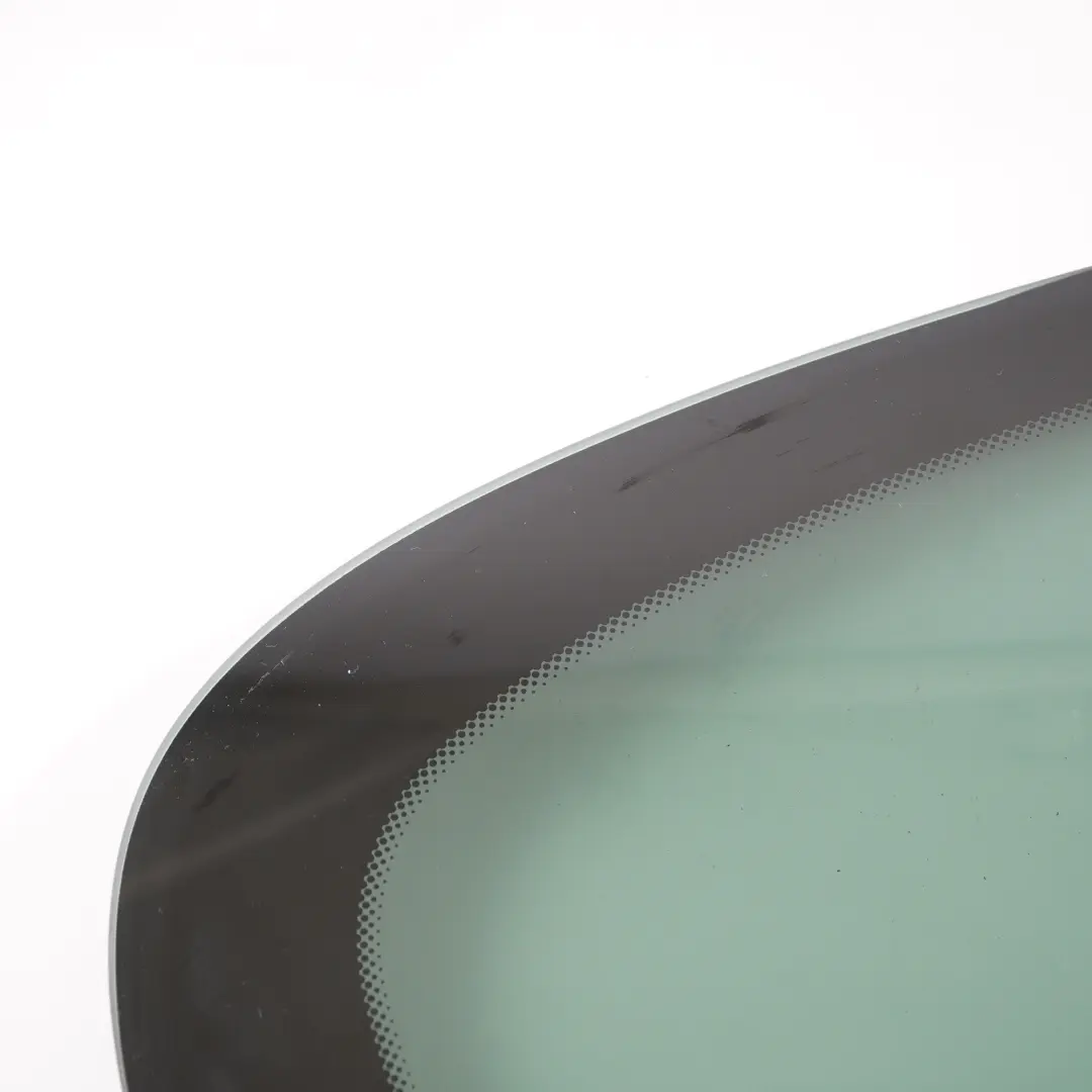 Side Fixed Window Glass Green Door Rear Right O/S AS3 to BMW E60 with Part number 7067062 BMW E60 Side Fixed Window Glass Green Door Rear Right O/S AS3 - SKU 7067062-1 - Part number 7067062