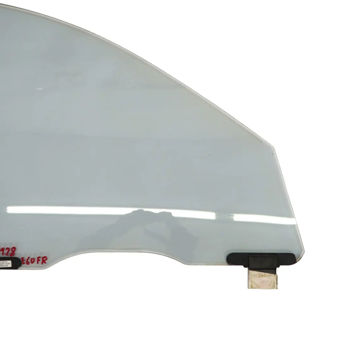 BMW 5 E60 E61 Front Right O/S Side Door Window Double Glass Protective Green AS2 - SKU 7067128 - Part number 7067128