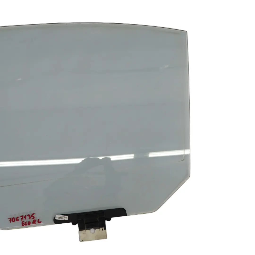 BMW 5 E60 Rear Left N/S Side Door Window Double Glass Protective Green AS2 - SKU 7067135 - Part number 7067135