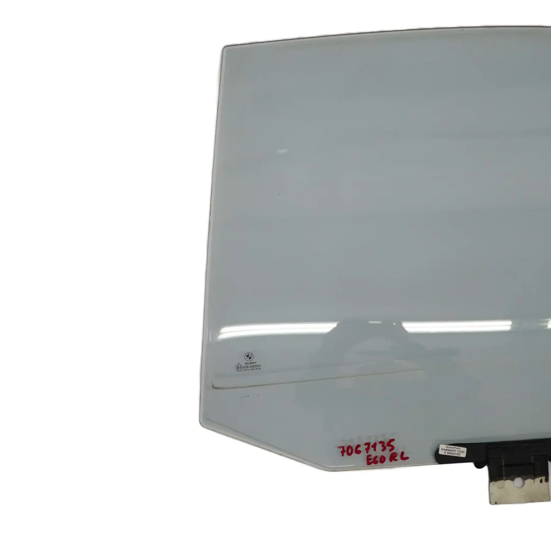 BMW E60 Trasera Izquierda Lado Puerta Ventana Doble Vidrio Protector Verde AS2 - SKU 7067135 - Número de pieza 7067135