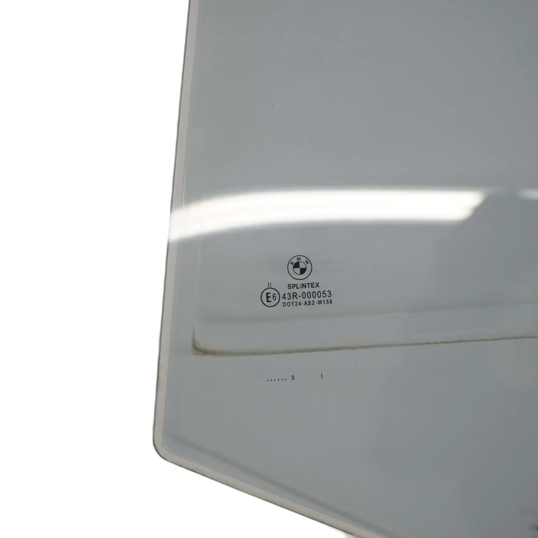 BMW E60 Arriere Gauche Deux Fois Schutzverglasung etroit Porte Fenetre Vert - SKU 7067135 - Numéro de pièce 7067135