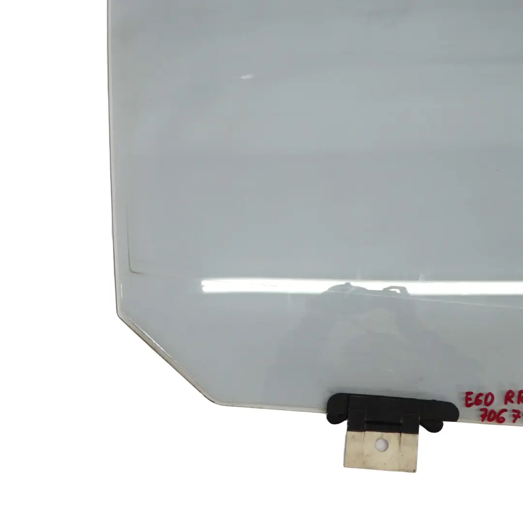 Right O/S Side Door Window Double Glass Protective Green AS2 BMW E60 Rear - SKU 7067136 - Part number 7067136