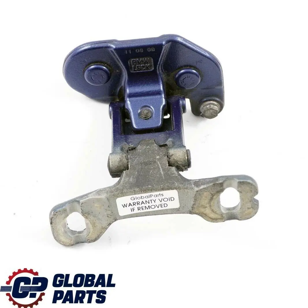 Bisagra Izquierda Tapa Maletero Portón Trasero Le Mans Blau Azul para BMW E81 E87 con número de pieza 7067219 BMW E81 E87 Bisagra Izquierda Tapa Maletero Portón Trasero Le Mans Blau Azul - SKU 7067219-LMB - Número de pieza 7067219