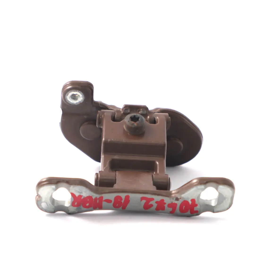 Cerniera coperchio bagagliaio posteriore sinistro Marrakesh Brown per BMW E87 E84 con numero di parte 7067219 BMW E87 E84 Cerniera coperchio bagagliaio posteriore sinistro Marrakesh Brown - SKU 7067219-MBR - Numero di parte 7067219