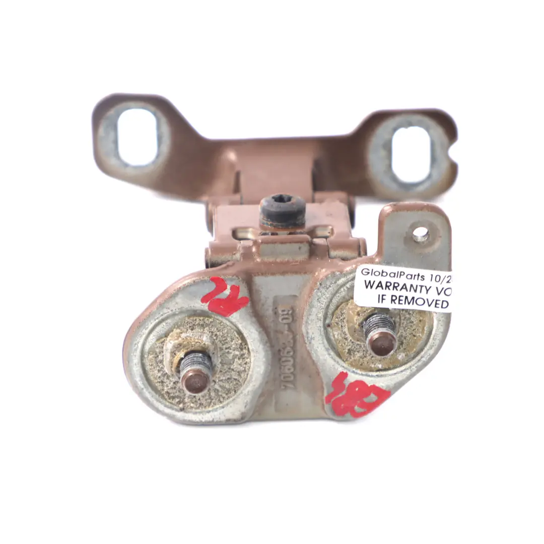 Cerniera coperchio bagagliaio posteriore sinistro Marrakesh Brown per BMW E87 E84 con numero di parte 7067219 BMW E87 E84 Cerniera coperchio bagagliaio posteriore sinistro Marrakesh Brown - SKU 7067219-MBR - Numero di parte 7067219