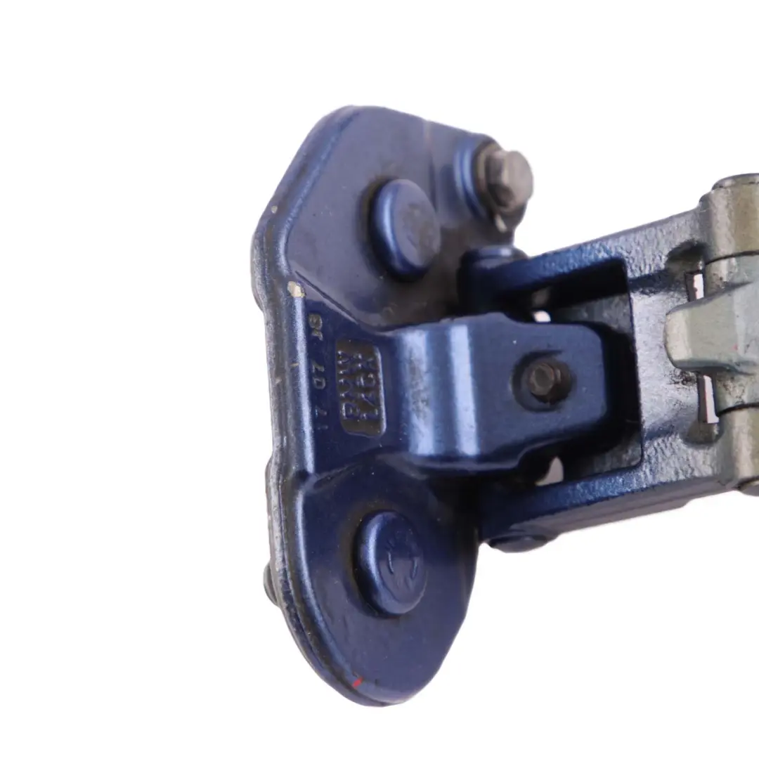 BMW 1 E81 E87 LCI Left Trunk Lid Hinge Tailgate N/S Montegoblau Blue 7060625 - SKU 7067219-MTB - Part number 7067219