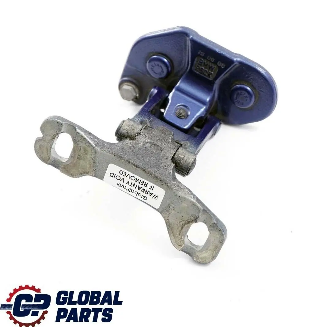 BMW 1 E81 E87 LCI Right Trunk Lid Hinge Tailgate O/S Le Mans Blau Blue 7060626 - SKU 7067220-LMB - Part number 7067220