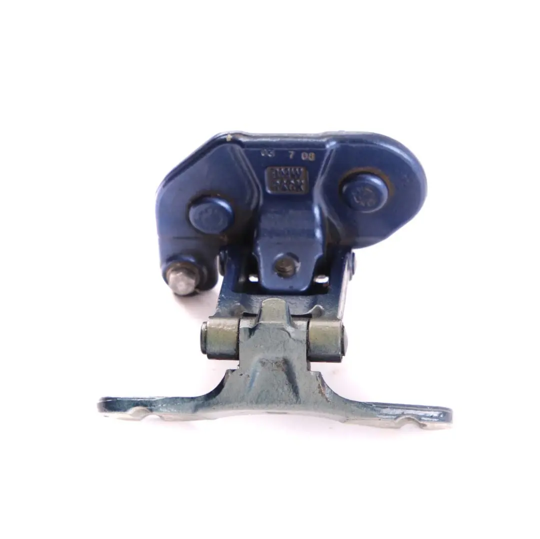 BMW 1 E81 E87 Right Trunk Lid Hinge Tailgate O/S Montegoblau Blue A51 7060626 - SKU 7067220-MTB - Part number 7067220