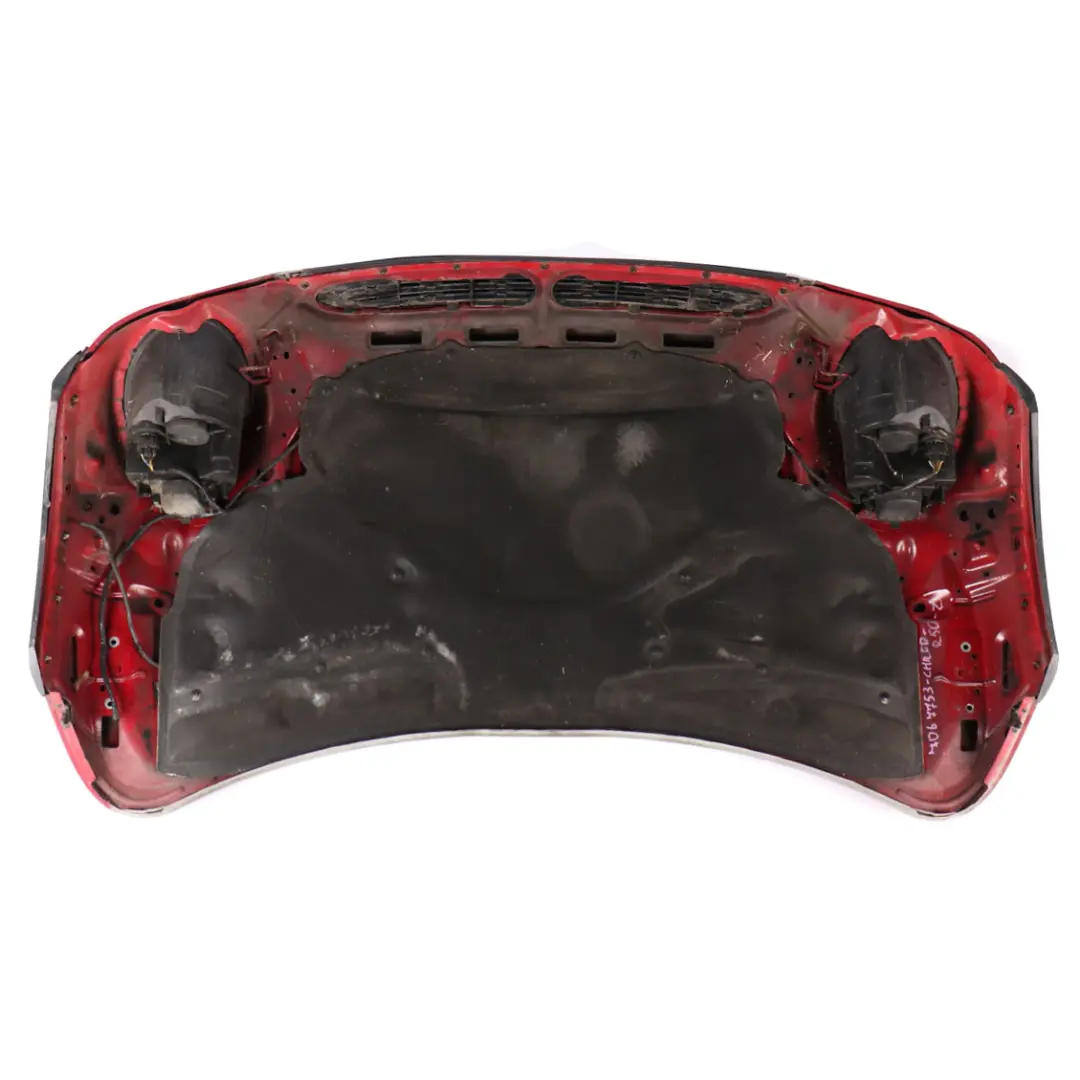 Complete Front Hood Bonnet Engine Cover Panel Chili Red - 851 to Mini R50 R52 with Part number 7067753 Mini R50 R52 Complete Front Hood Bonnet Engine Cover Panel Chili Red - 851 - SKU 7067753-CHRED1 - Part number 7067753