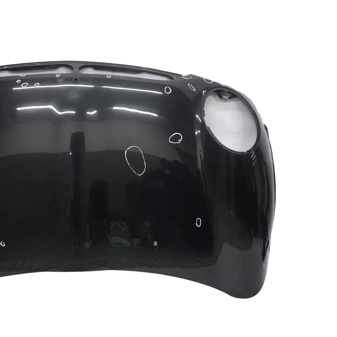 Hood Bonnet Engine Cover Panel Cosmosschwarz Black - 303 to Mini Cooper R50 R52 with Part number 7067753 Mini Cooper R50 R52 Hood Bonnet Engine Cover Panel Cosmosschwarz Black - 303 - SKU 7067753-COS - Part number 7067753
