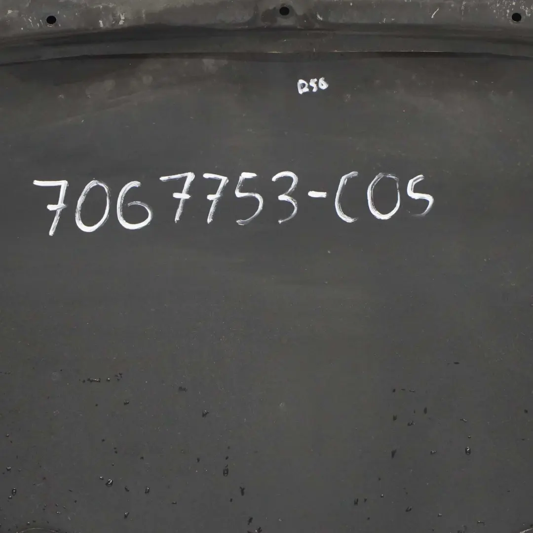 Maska pokrywa silnika Cosmosschwarz do Mini R50 R52 o numerze 7067753 Mini R50 R52 Maska pokrywa silnika Cosmosschwarz - SKU 7067753-COS - Numer Części 7067753