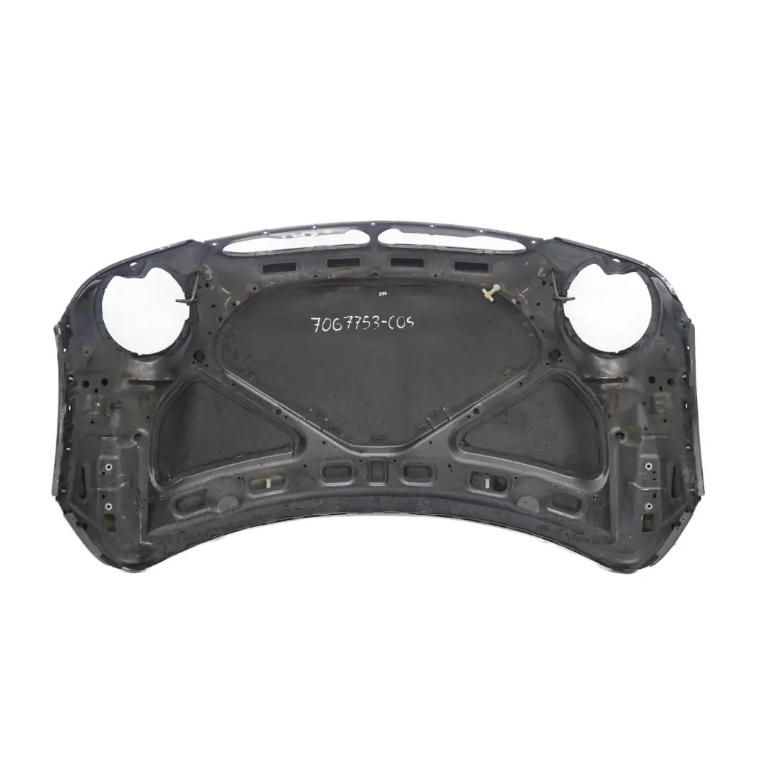 Hood Bonnet Engine Cover Panel Cosmosschwarz Black - 303 to Mini Cooper R50 R52 with Part number 7067753 Mini Cooper R50 R52 Hood Bonnet Engine Cover Panel Cosmosschwarz Black - 303 - SKU 7067753-COS - Part number 7067753