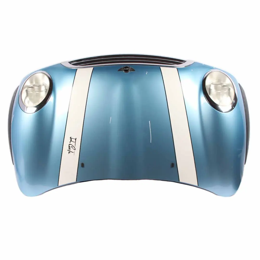 Hood Bonnet Complete Front Panel Cover Electric Blue Metallic - 870 to Mini R50 R52 with Part number 7067753 Mini R50 R52 Hood Bonnet Complete Front Panel Cover Electric Blue Metallic - 870 - SKU 7067753-ELB - Part number 7067753