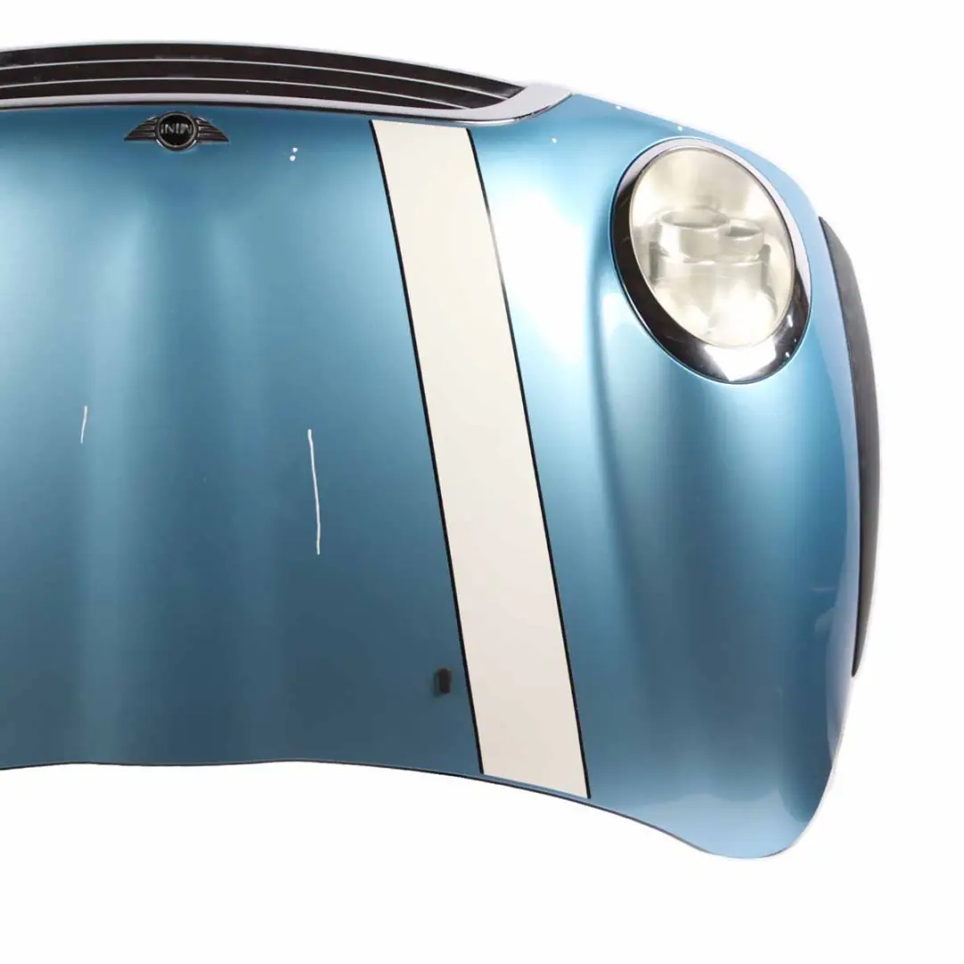 Hood Bonnet Complete Front Panel Cover Electric Blue Metallic - 870 to Mini R50 R52 with Part number 7067753 Mini R50 R52 Hood Bonnet Complete Front Panel Cover Electric Blue Metallic - 870 - SKU 7067753-ELB - Part number 7067753