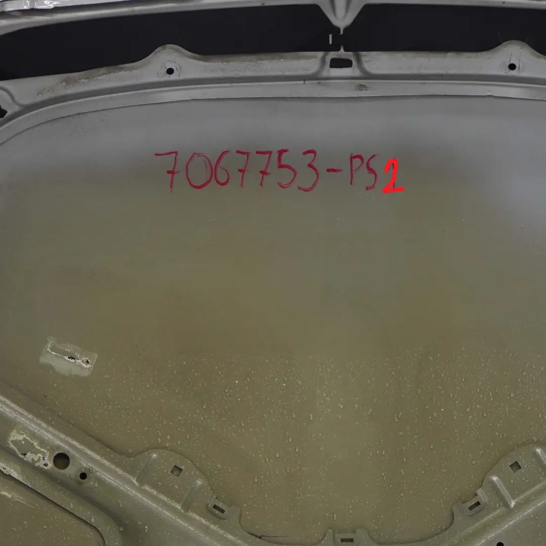 Front Hood Bonnet Panel Pure Silver Metallic - 900 to Mini Cooper R50 R52 with Part number 7067753 Mini Cooper R50 R52 Front Hood Bonnet Panel Pure Silver Metallic - 900 - SKU 7067753-PS2 - Part number 7067753