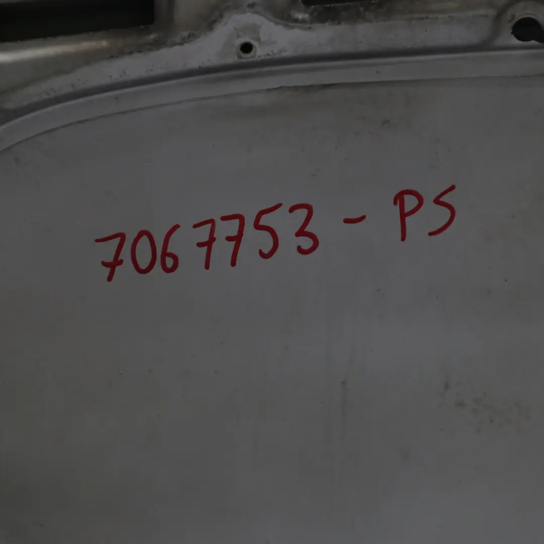 Front Hood Bonnet Pure Silver Metallic - 900 to Mini Cooper R50 R52 with Part number 7067753 Mini Cooper R50 R52 Front Hood Bonnet Pure Silver Metallic - 900 - SKU 7067753-PS - Part number 7067753