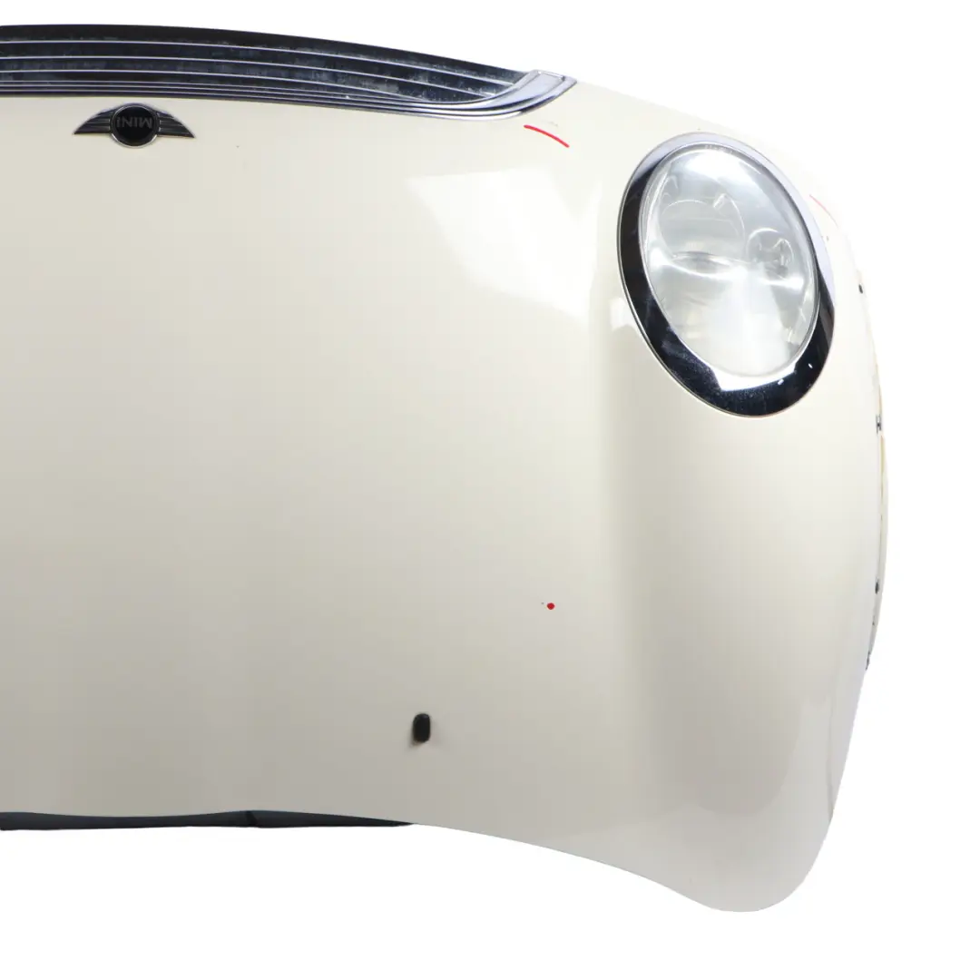 Mini R50 R52 Complete Bonnet Front Hood Headlight Pepper White - 850 - SKU 7067753-PW1 - Part number 7067753