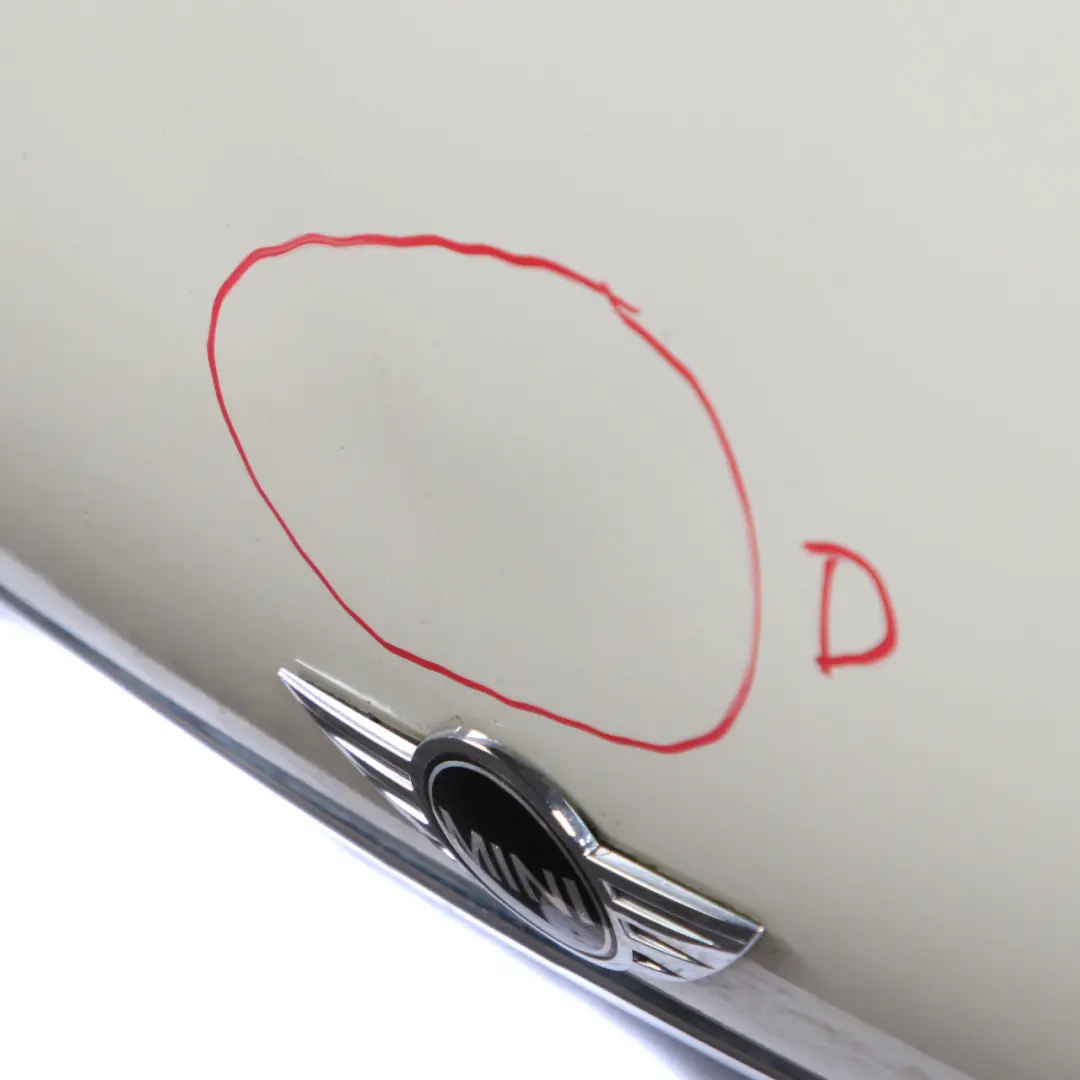 Complete Bonnet Front Hood Headlight Pepper White - 850 to Mini Cooper One R50 R52 with Part number 7067753 Mini Cooper One R50 R52 Complete Bonnet Front Hood Headlight Pepper White - 850 - SKU 7067753-PW - Part number 7067753