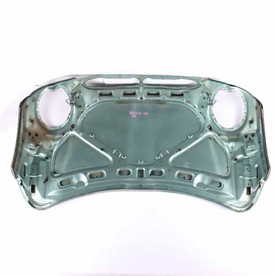 Front Hood Bonnet Paneliing Cover Silk Green Metallic - 901 to Mini R50 R52 with Part number 7067753 Mini R50 R52 Front Hood Bonnet Paneliing Cover Silk Green Metallic - 901 - SKU 7067753-SILK - Part number 7067753