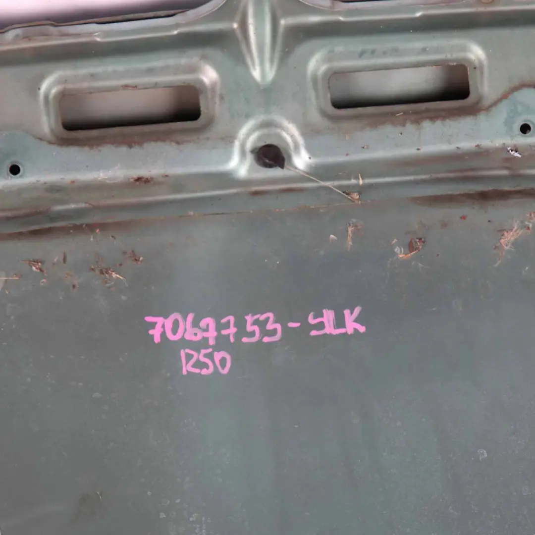 Mini R50 R52 Front Hood Bonnet Paneliing Cover Silk Green Metallic - 901 - SKU 7067753-SILK - Part number 7067753