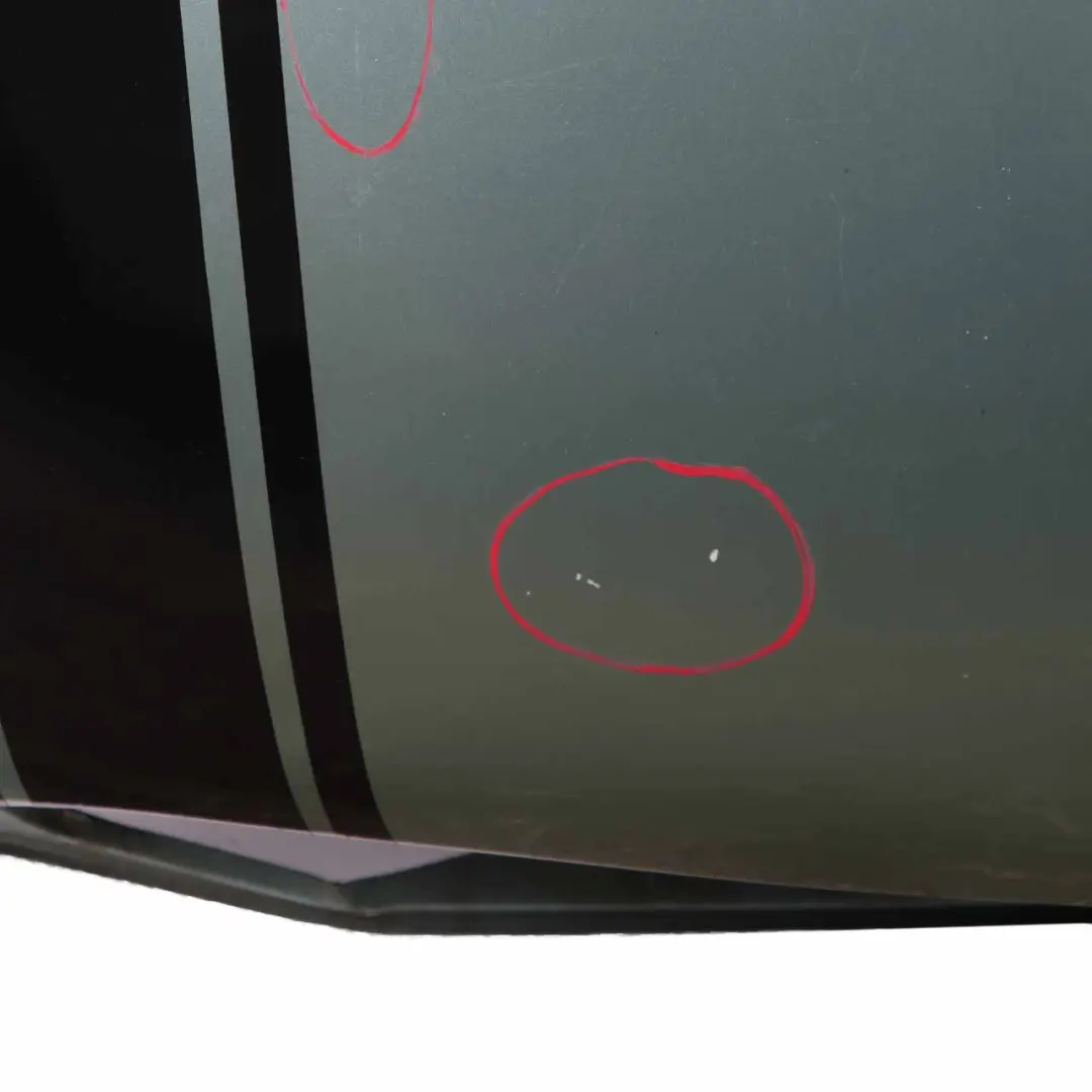 Front Hood Bonnet Paneliing Cover Silk Green Metallic - 901 to Mini R50 R52 with Part number 7067753 Mini R50 R52 Front Hood Bonnet Paneliing Cover Silk Green Metallic - 901 - SKU 7067753-SILK - Part number 7067753