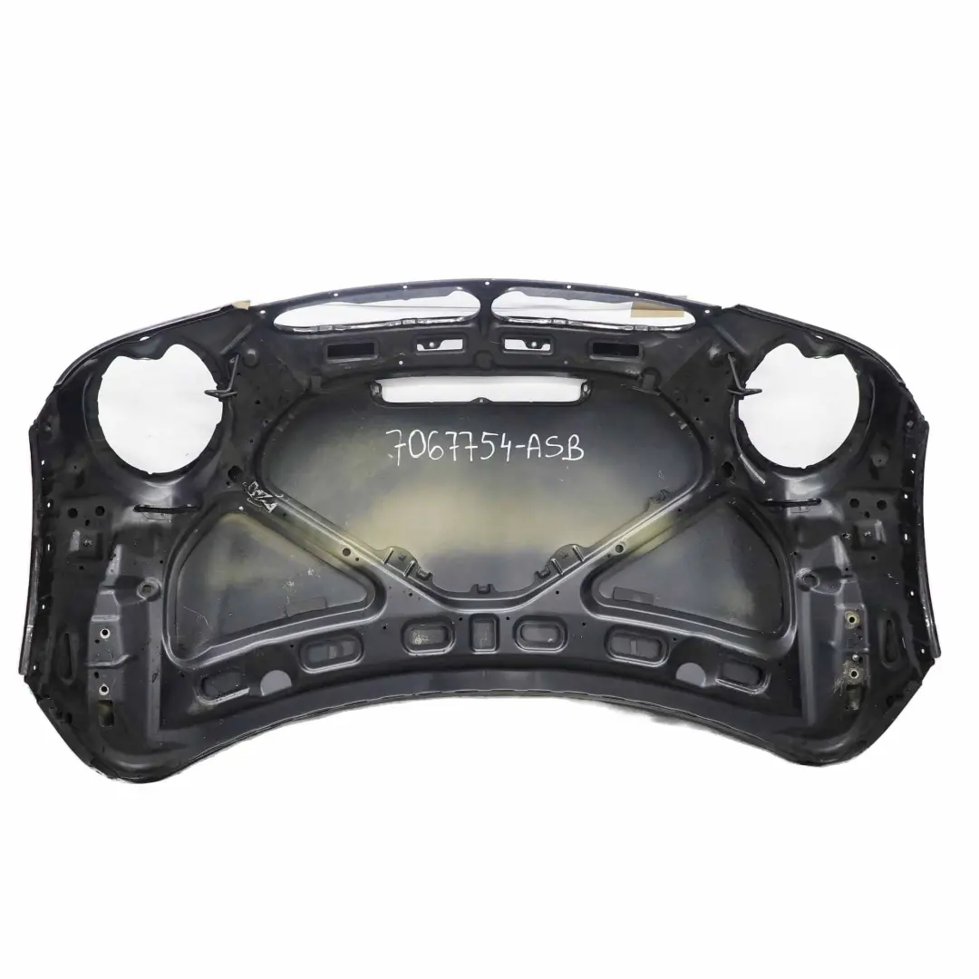 @Mini Cooper S R52 R53 Complete Bonnet Front Hood Panel Astro Black Metallic A25 to with Part number 7067754 @Mini Cooper S R52 R53 Complete Bonnet Front Hood Panel Astro Black Metallic A25 - SKU 7067754-ASB - Part number 7067754