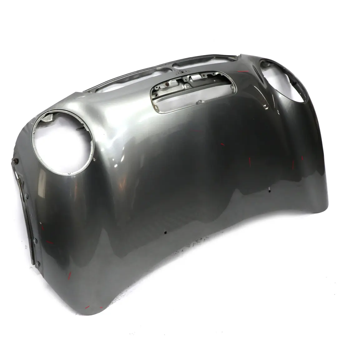 Front Hood Mini R52 R53 Cooper S Complete Bonnet Panel Dark Silver - 871 to with Part number 7067754 Front Hood Mini R52 R53 Cooper S Complete Bonnet Panel Dark Silver - 871 - SKU 7067754-DS2 - Part number 7067754