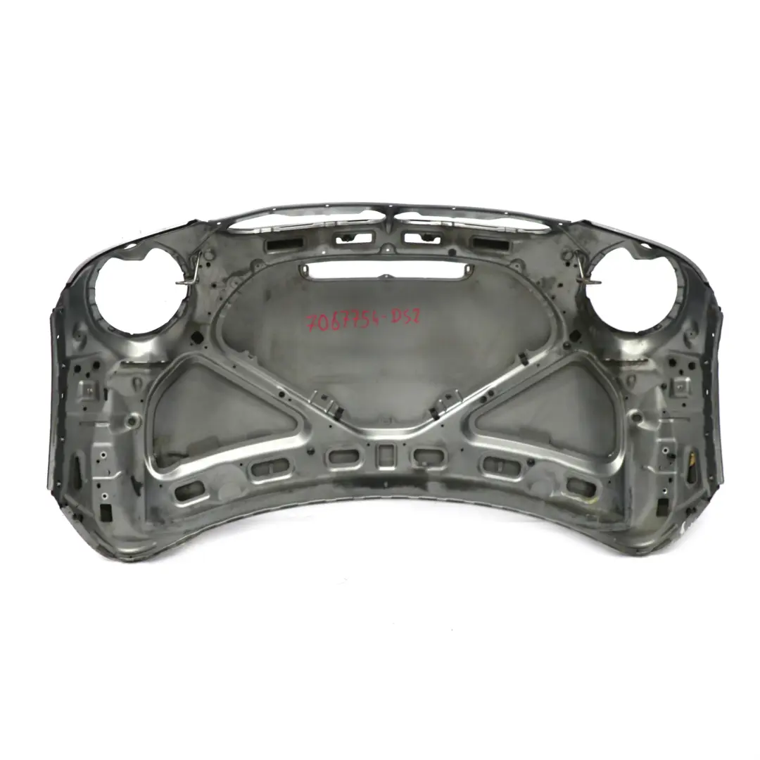 Front Hood Mini R52 R53 Cooper S Complete Bonnet Panel Dark Silver - 871 to with Part number 7067754 Front Hood Mini R52 R53 Cooper S Complete Bonnet Panel Dark Silver - 871 - SKU 7067754-DS2 - Part number 7067754