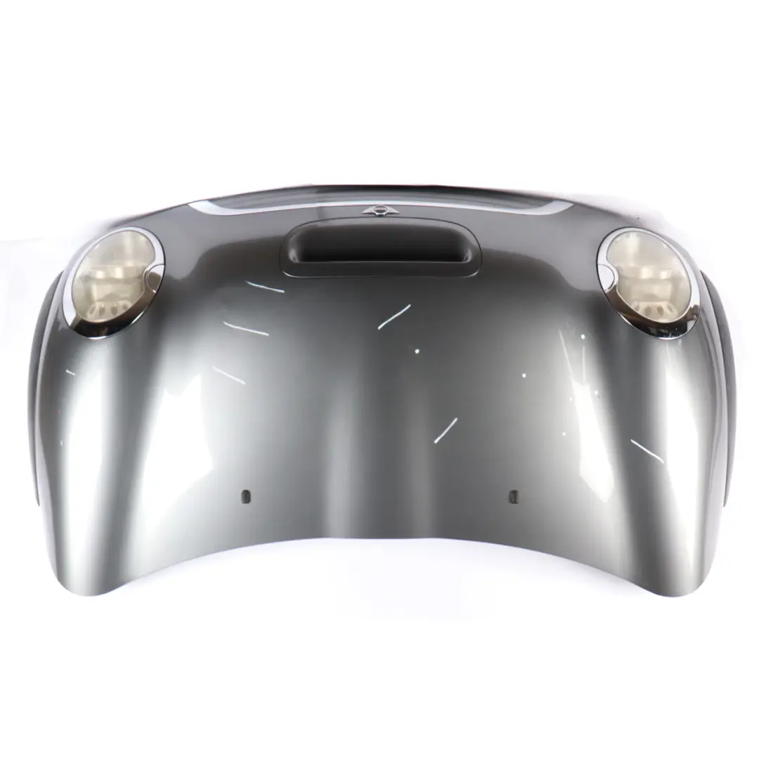 Front Hood Mini R52 R53 Cooper S Complete Bonnet Panel Dark Silver - 871 to with Part number 7067754 Front Hood Mini R52 R53 Cooper S Complete Bonnet Panel Dark Silver - 871 - SKU 7067754-DS - Part number 7067754