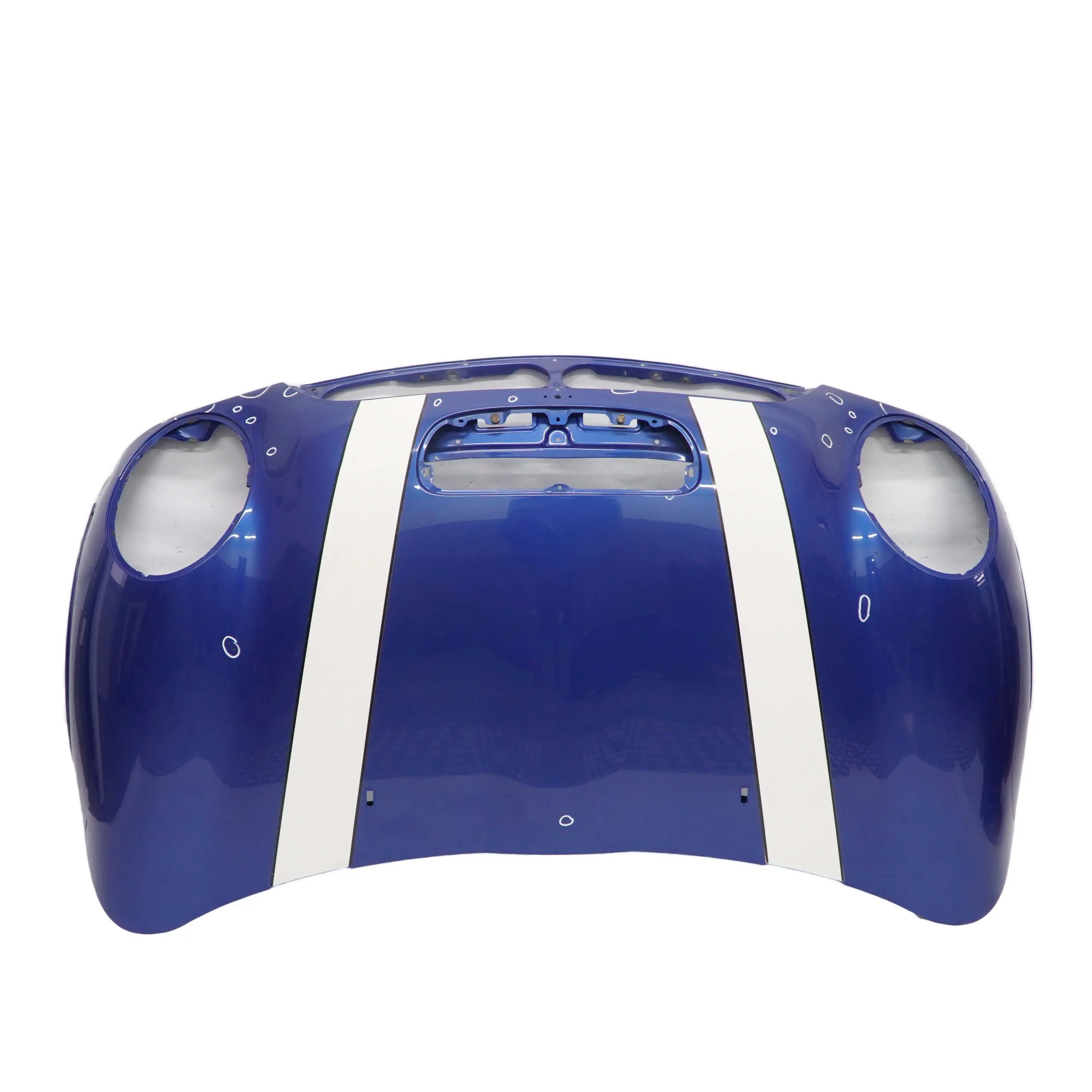Mini Cooper S R52 R53 Complete Bonnet Front Hood Panel Hyper Blue - A28